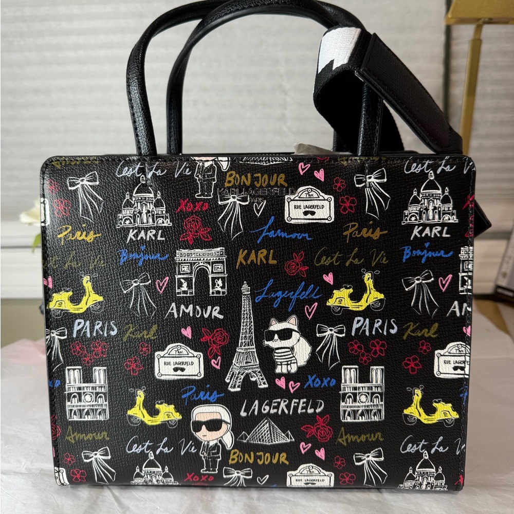 Karl Lagerfeld crossbody bag brand new multi color